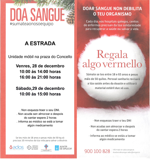 DOAZON A ESTRADA NAVIDAD 2018