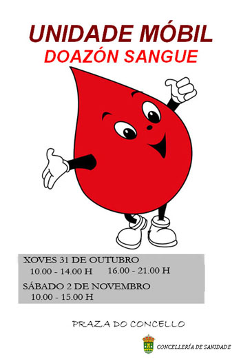 cartel doazon sangue outubro 2019