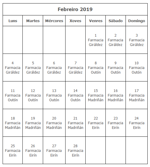 farmacia febreiro ga