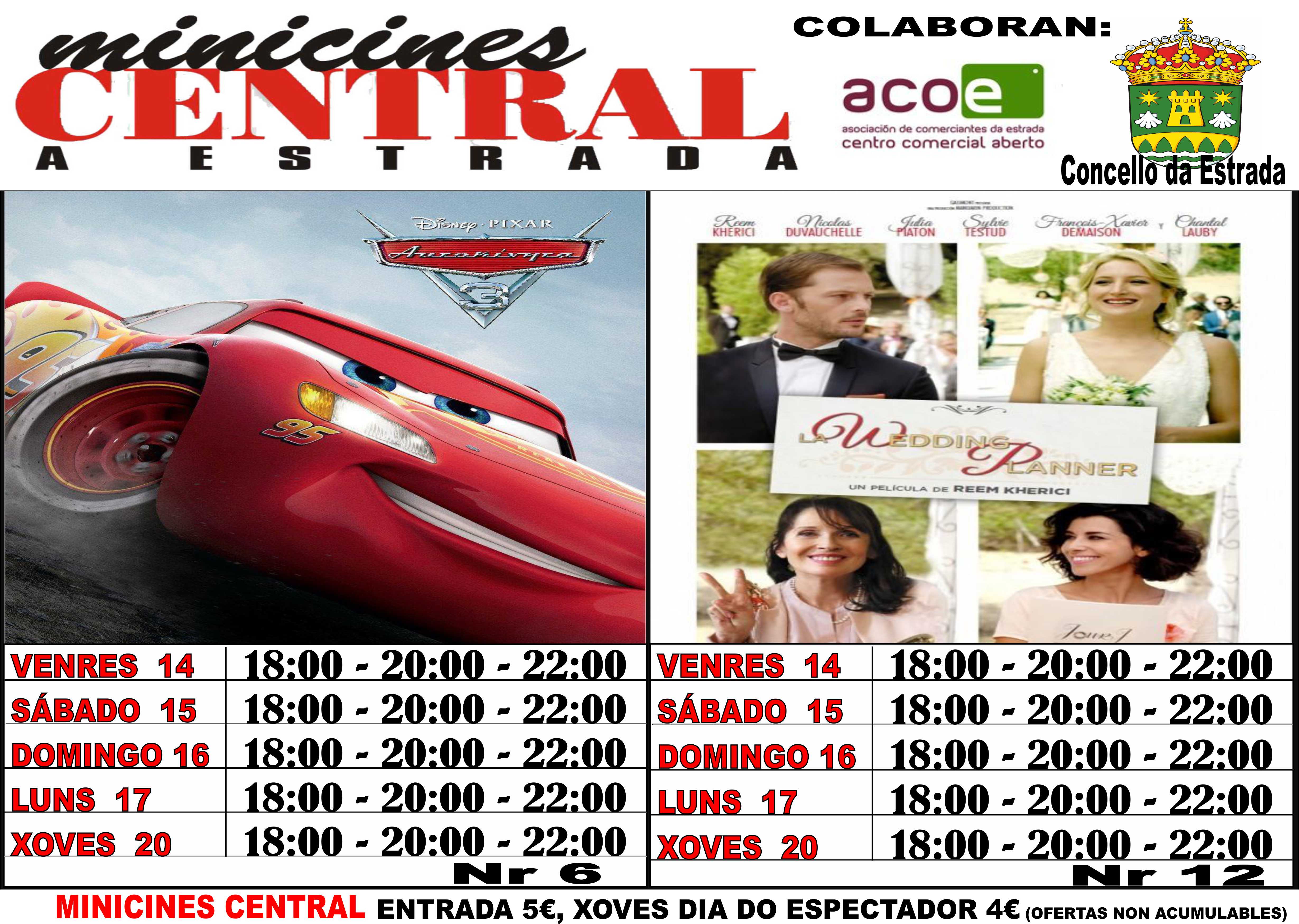 Minicines central 14 20 17